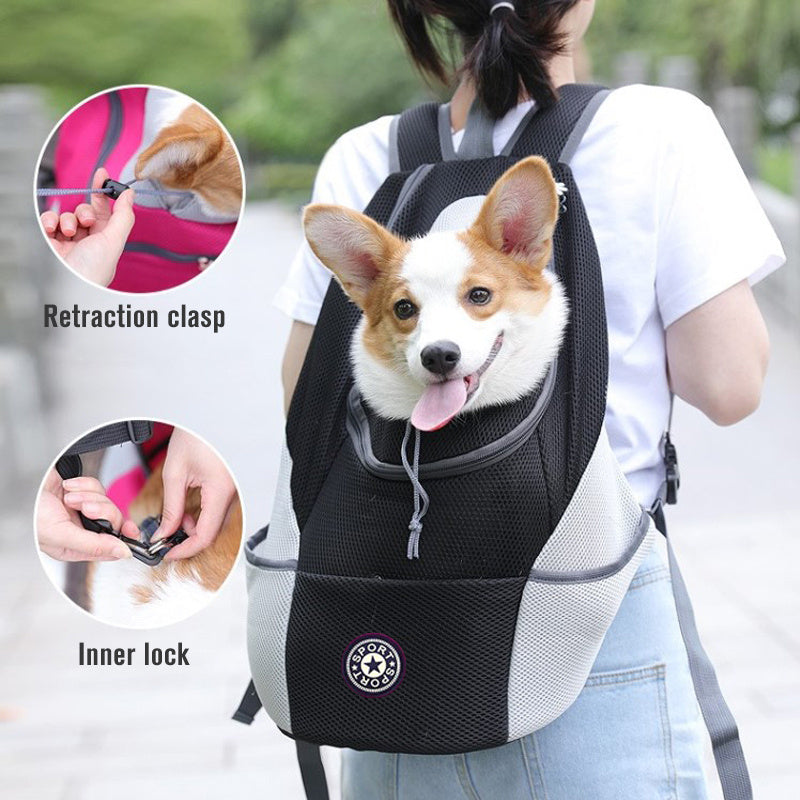Portable Pet Backpack for Walks, Trips, and Adventures - Tim Ecommerce Specialist